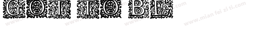 got to be字体转换